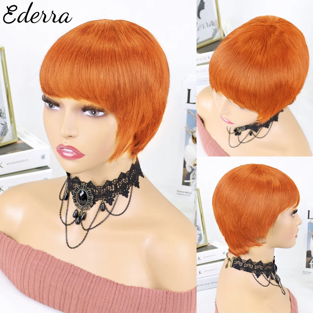 Short Bob Straight Human Wigs With Bangs Brazilian Virgin Hair Pixie Cut Wig Cheap Human Hair Wig For Black Women perruque
Short Bob Straight Human Wigs With Bangs Brazilian Virgin Hair Pixie Cut Wig Cheap Human Hair Wig For Black Women perruque
