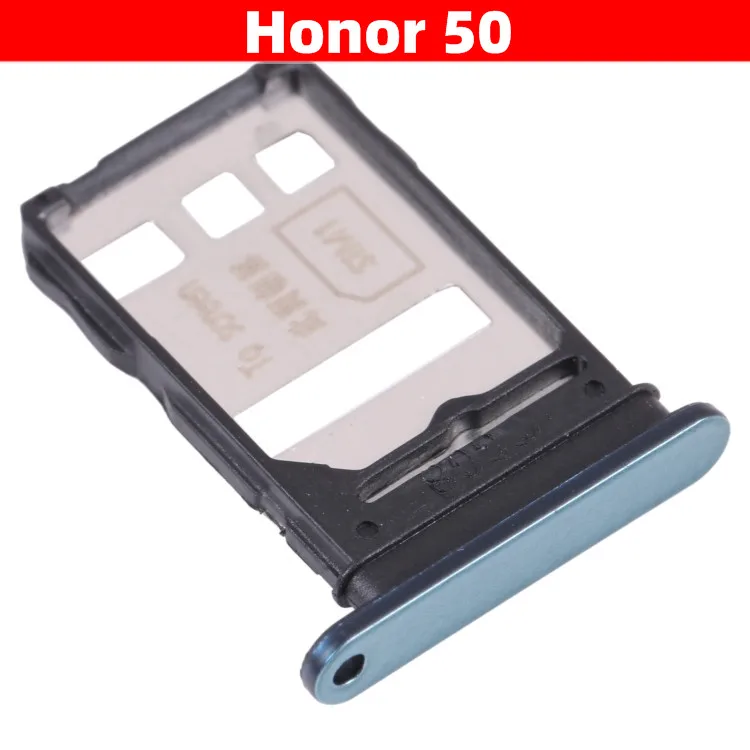 

Держатель для Sim-карты для Huawei Honor 50 Honor50, лоток для двух Sim-карт, Micro Reader, слот для карт, адаптеры, гнездо для карт, запасные части
