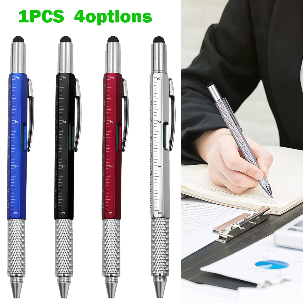 7 In1 Multifunction Ballpoint Pen Ballpoint Screwdriver Touch Phone Screen Stylu Creativity Level Meter Ruler Caliper Pens
7 In1 Multifunction Ballpoint Pen Ballpoint Screwdriver Touch Phone Screen Stylu Creativity Level Meter Ruler Caliper Pens