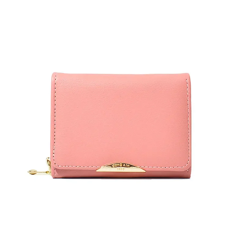 Кошелек женский короткий из мягкой кожи, модная сумочка для мелочи в японском и южнокорейском стиле, простой студенческий клатч
Кошелек женский короткий из мягкой кожи, модная сумочка для мелочи в японском и южнокорейском стиле, простой студенческий клатч