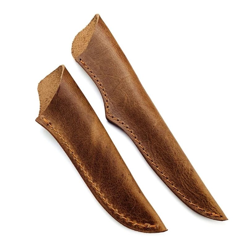 Cowhides Leather Fruit Knife Case Sheath Protective Holsters Kitchen Outdoor Drop Shipping
Cowhides Leather Fruit Knife Case Sheath Protective Holsters Kitchen Outdoor Drop Shipping