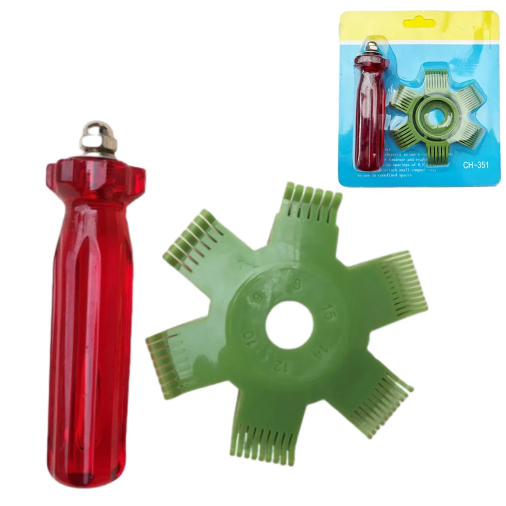 1pc Universal Car Radiator Condenser Fin Comb Air Conditioner Coil Straightener Hand Cleaning Tool Auto Cooling System Repair
1pc Universal Car Radiator Condenser Fin Comb Air Conditioner Coil Straightener Hand Cleaning Tool Auto Cooling System Repair