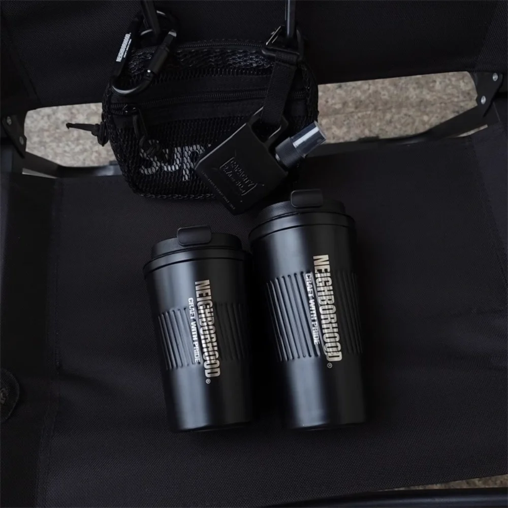 Nbhd matte matte black camping style thermos cup winter handy cup simple coffee niche stainless steel cup
Nbhd matte matte black camping style thermos cup winter handy cup simple coffee niche stainless steel cup