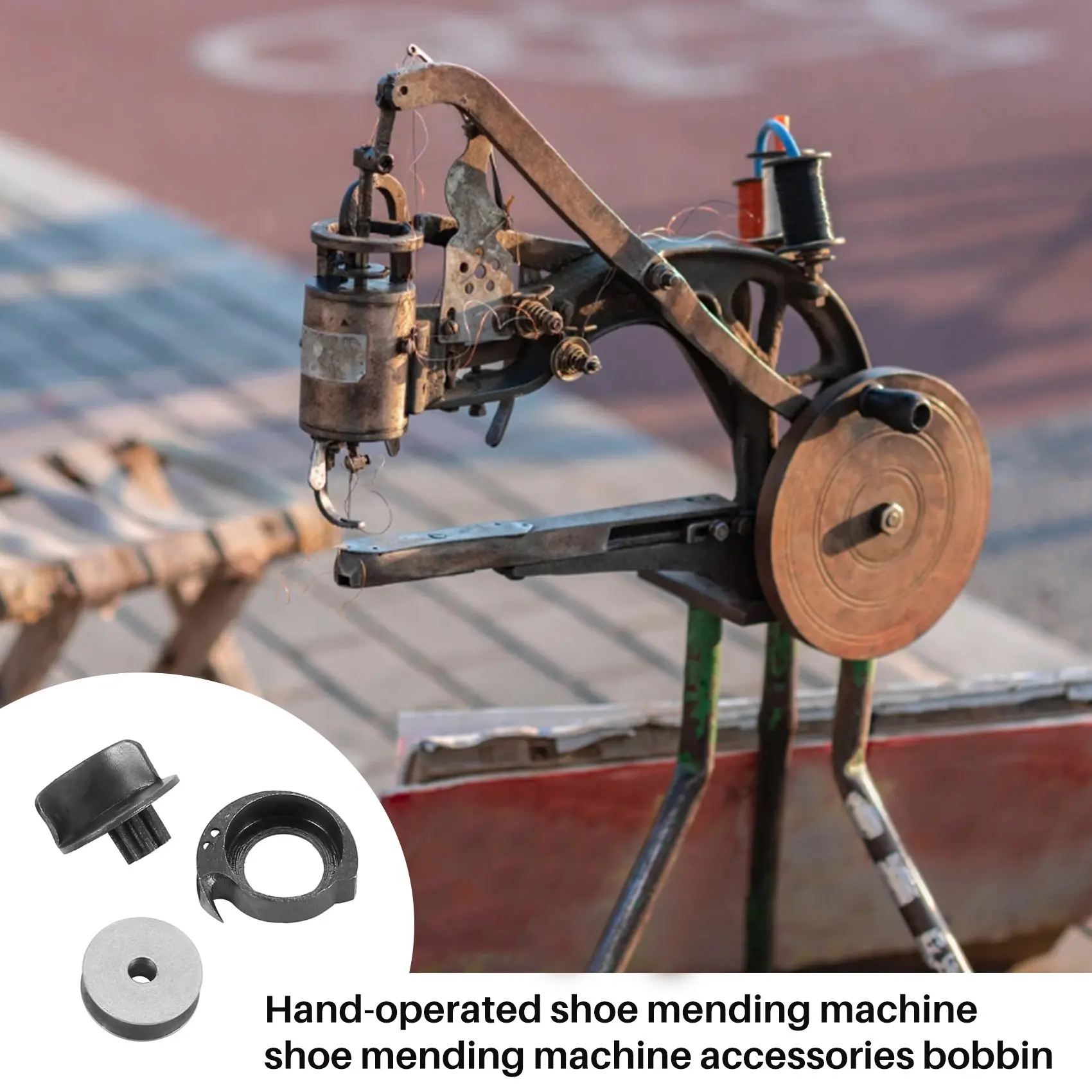 5 Sets/Lot New Full Set Of Spool Shuttle Bobbin Pitman Rod for Shoe Sewing Mending Repair Machine Parts
5 Sets/Lot New Full Set Of Spool Shuttle Bobbin Pitman Rod for Shoe Sewing Mending Repair Machine Parts