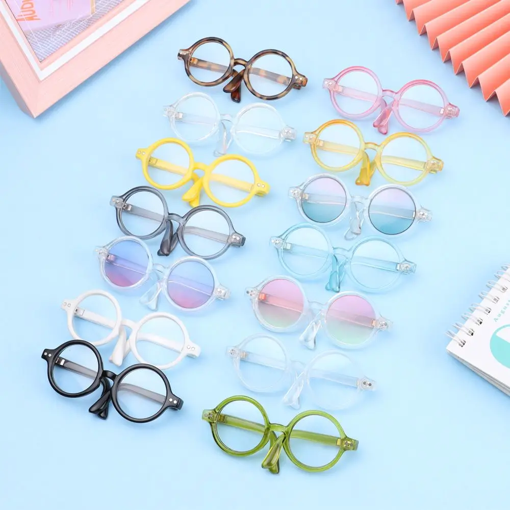 Round Frame Miniature Doll Glasses Lovely Candy Color Eyewear Clear Lens Eyeglasses For Blythe Doll Accessories
Round Frame Miniature Doll Glasses Lovely Candy Color Eyewear Clear Lens Eyeglasses For Blythe Doll Accessories