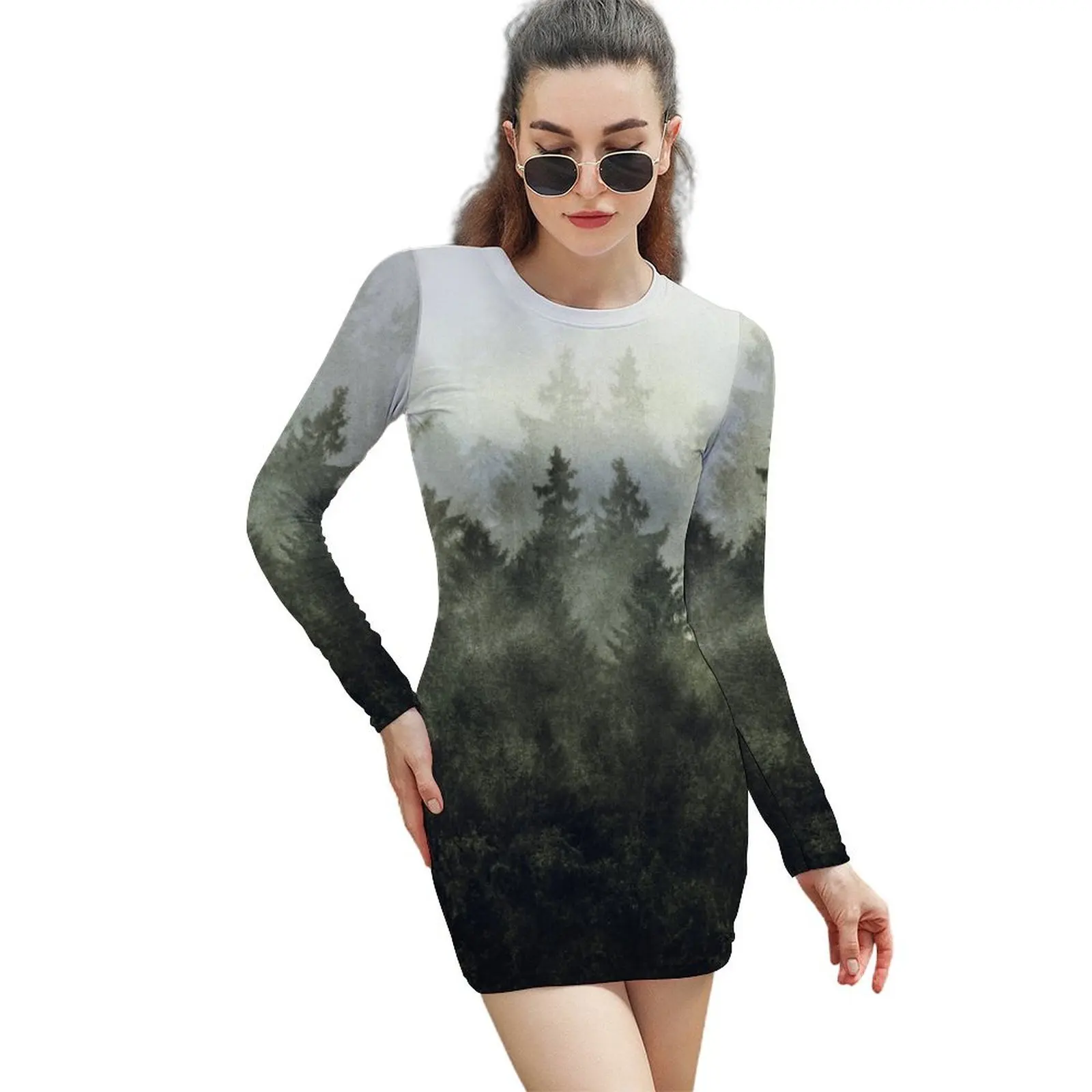 The Heart Of My Heart // Green Mountain Long-Sleeved Sheath Dress dresses women summer 2024 Casual dresses dress for women 
The Heart Of My Heart // Green Mountain Long-Sleeved Sheath Dress dresses women summer 2024 Casual dresses dress for women
