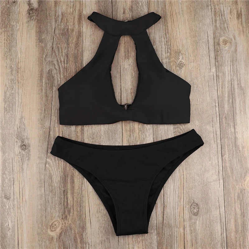 Women Swimsuit Bikini Set Halter Hollow Out 2 Piece Swimming Bathing Suits Swimwear Female Summer Beachwear Bikinis Sets
Women Swimsuit Bikini Set Halter Hollow Out 2 Piece Swimming Bathing Suits Swimwear Female Summer Beachwear Bikinis Sets