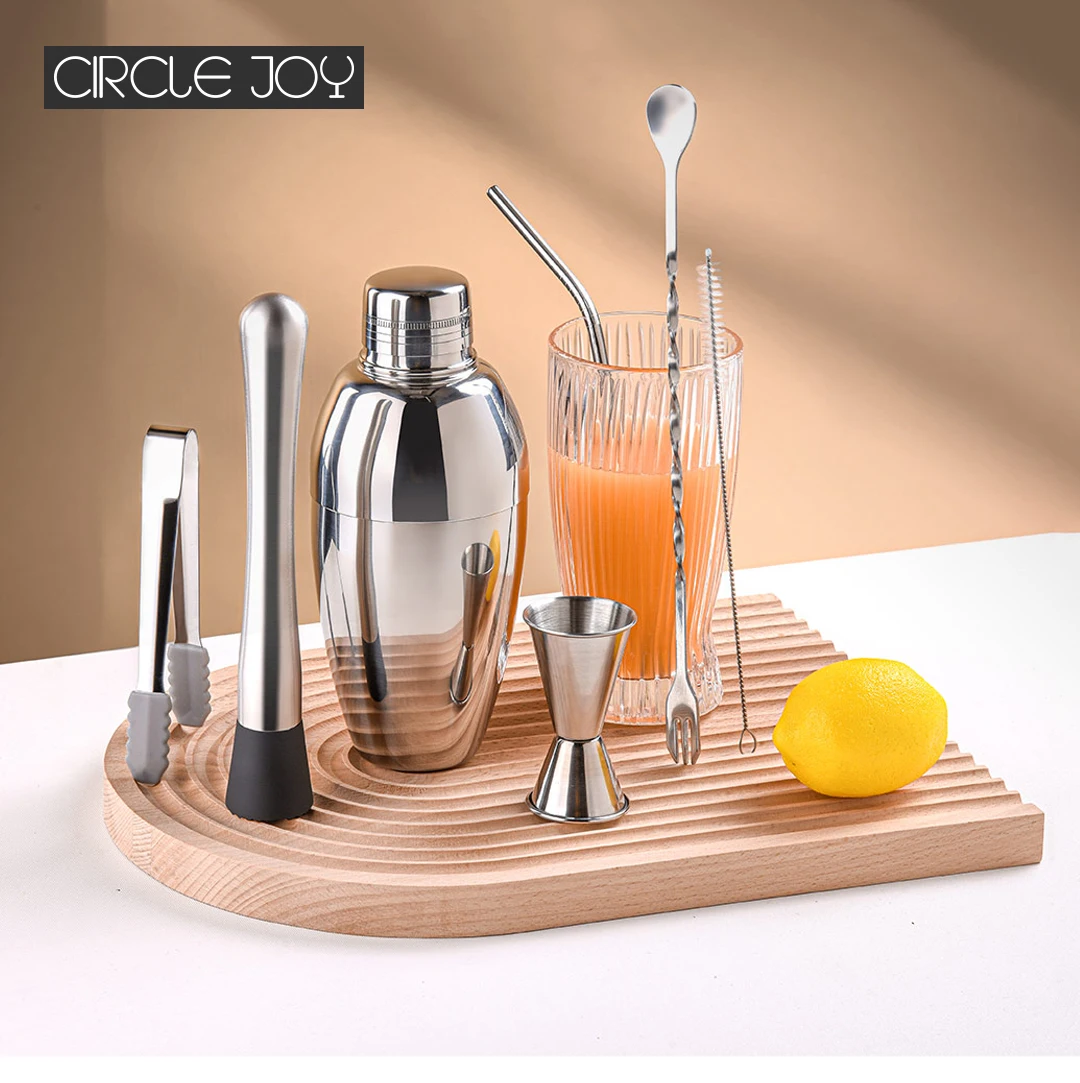 7 Pcs Circle Joy Stainless Steel Cocktail Shaker Set Mixer for Drink Bartender Browser Kit Cocktail Boston Shaker Bars Tools Set
7 Pcs Circle Joy Stainless Steel Cocktail Shaker Set Mixer for Drink Bartender Browser Kit Cocktail Boston Shaker Bars Tools Set