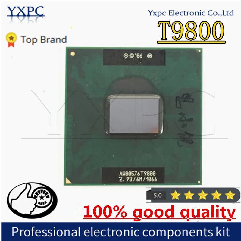 

2 Duo T9800 SLGES CPU Laptop Processor 2.9 GHz Dual Core Dual Thread 6M 35W Socket P GM45 PM45