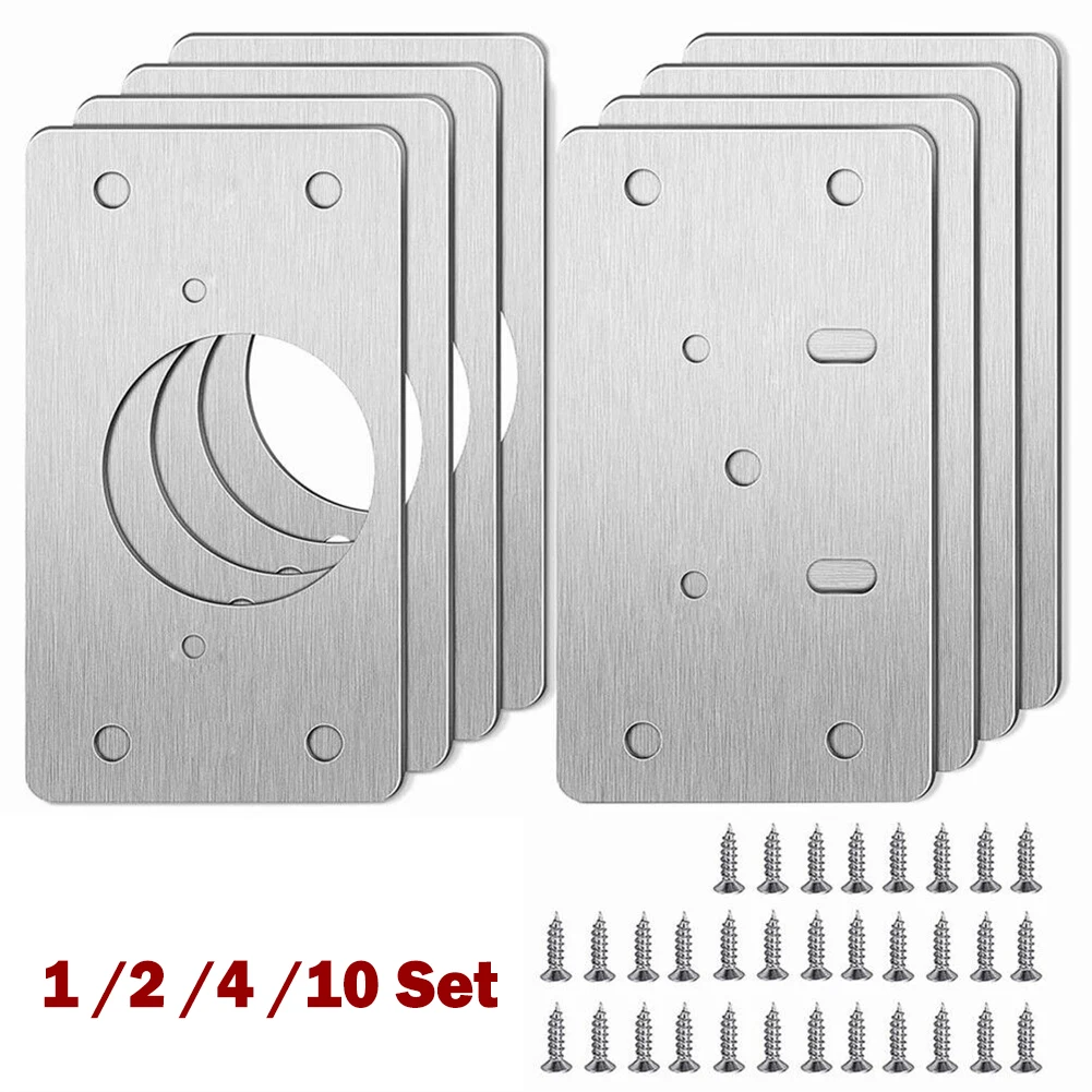 1/2/4/10Pair Hinge Repair Plate Cabinet Furniture Hinges Mounting For Kitchen Cupboard Door Fixing Screws Drawer Cabine Hardware
1/2/4/10Pair Hinge Repair Plate Cabinet Furniture Hinges Mounting For Kitchen Cupboard Door Fixing Screws Drawer Cabine Hardware