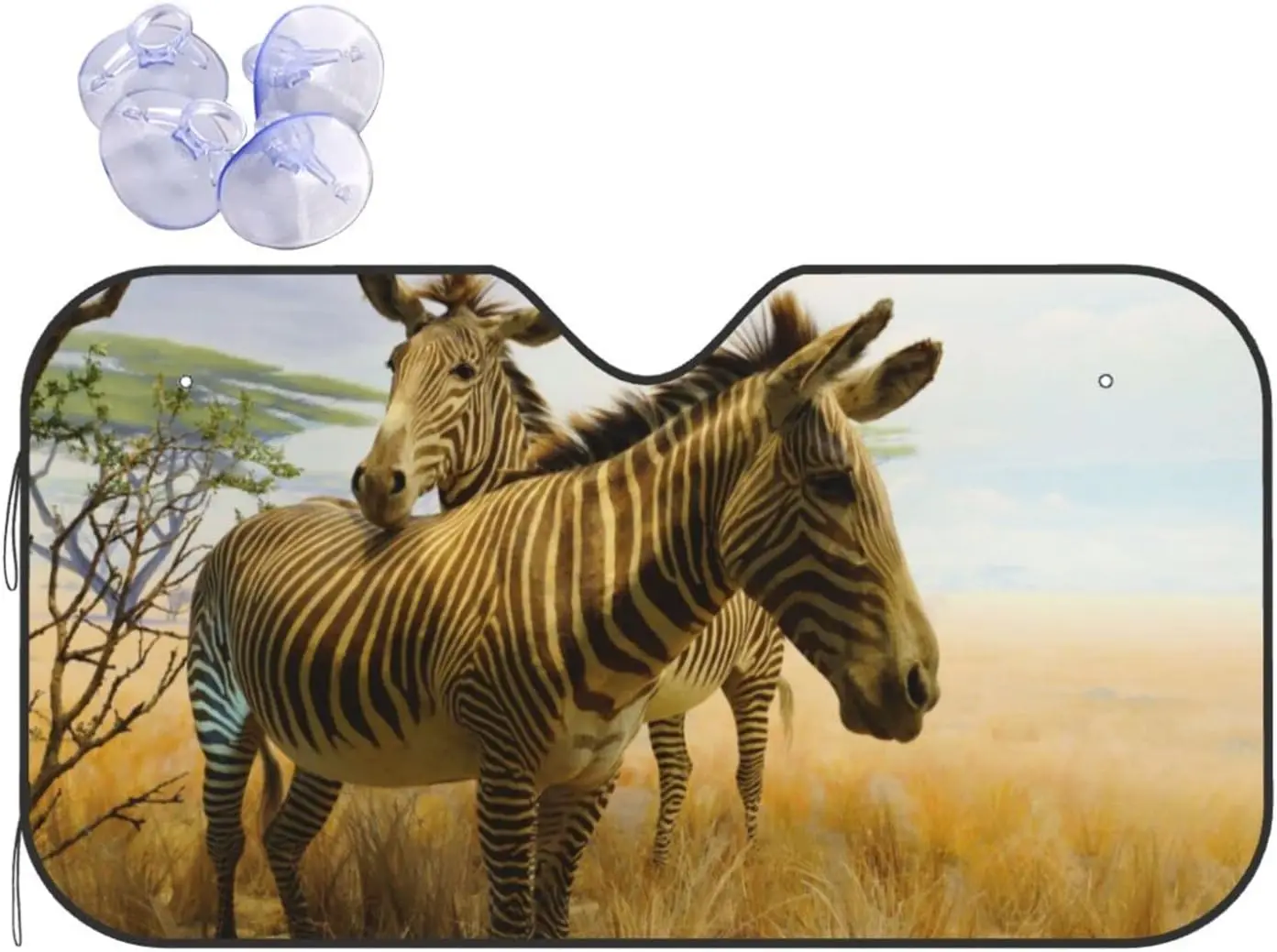 Zebra Windshield Sun Shade for Men Women Car SUV Durable Folding Sunshade Shield Animal Front Window Visor Cover
Zebra Windshield Sun Shade for Men Women Car SUV Durable Folding Sunshade Shield Animal Front Window Visor Cover