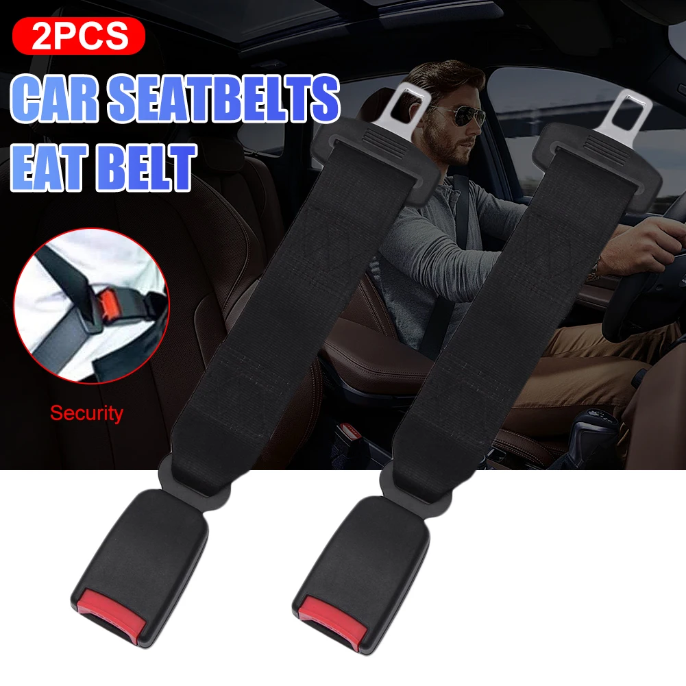 New 2Pcs 14" Longer 36cm Universal Car Auto Seat Seatbelt Safety Belt Extender Extension Buckle Seat Belts Padding Extender
New 2Pcs 14" Longer 36cm Universal Car Auto Seat Seatbelt Safety Belt Extender Extension Buckle Seat Belts Padding Extender