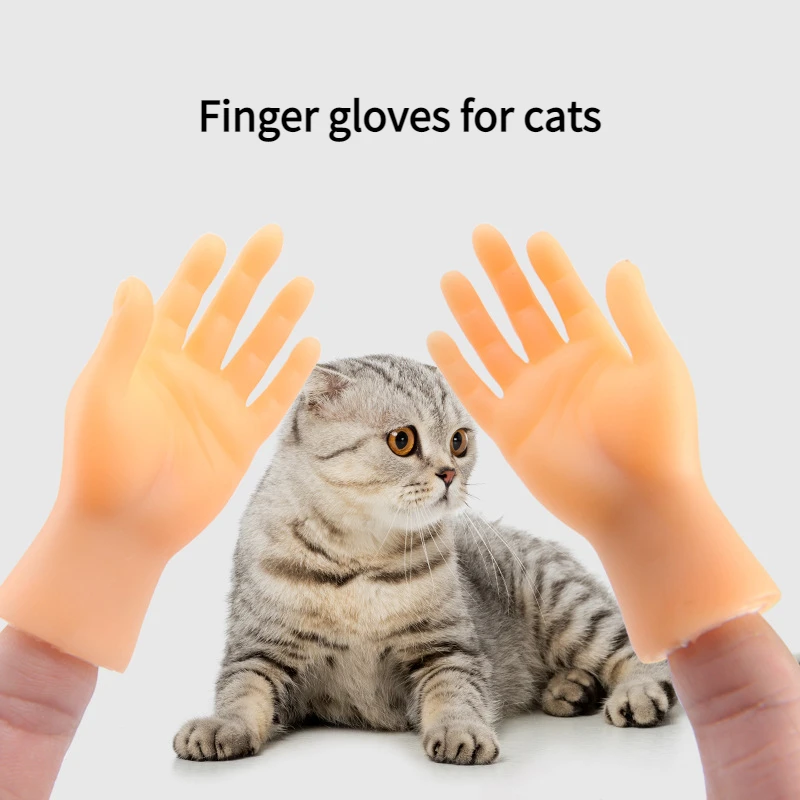 Funny Palm Shaped Mini Hands Creative Finger Cots Small Hand Tease Kitten Cats Massager Grooming Gloves Pet Supplies
Funny Palm Shaped Mini Hands Creative Finger Cots Small Hand Tease Kitten Cats Massager Grooming Gloves Pet Supplies