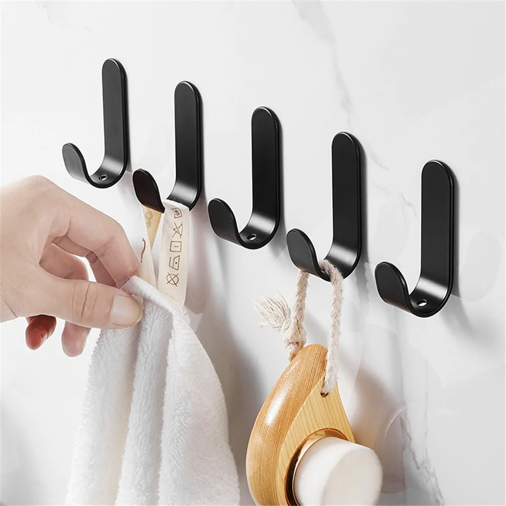 5pc Wall Mounted Towel Hook For Bathroom Coat Hook Rustproof Hook Hanger For Kitchen Hardware Hook For Keys In The Hallway
5pc Wall Mounted Towel Hook For Bathroom Coat Hook Rustproof Hook Hanger For Kitchen Hardware Hook For Keys In The Hallway