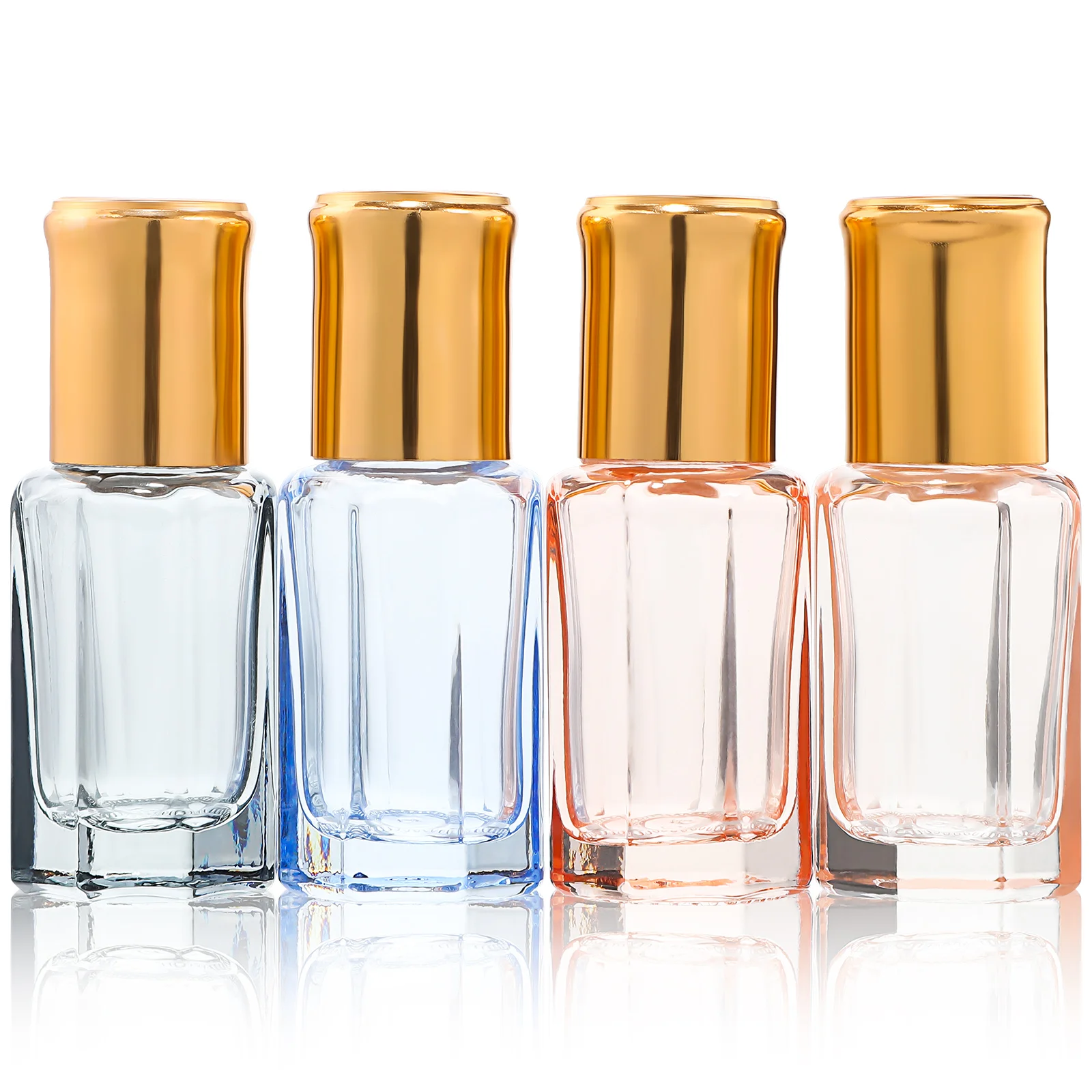 4 Pcs Roller Bottles for Essential Oils Perfume Ball Empty Shampoo Travel Container Holders Steel Small Glass Rollers
4 Pcs Roller Bottles for Essential Oils Perfume Ball Empty Shampoo Travel Container Holders Steel Small Glass Rollers