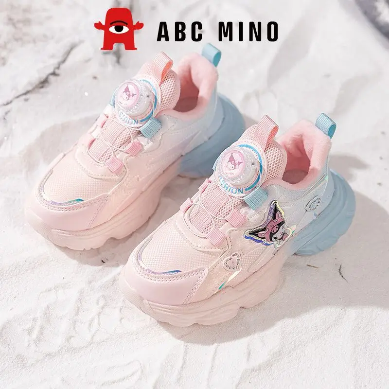 Kuromi Girly Heart Kawaii Sanrio Anime Cotton Shoes Autumn Winter Cute Cartoon Children Plus Cashmere Sneakers Gifts for Kids
Kuromi Girly Heart Kawaii Sanrio Anime Cotton Shoes Autumn Winter Cute Cartoon Children Plus Cashmere Sneakers Gifts for Kids