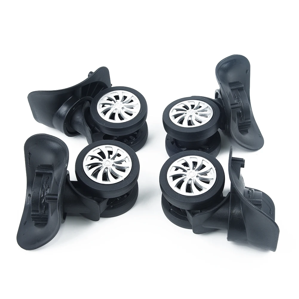 Black Luggage accessories wheel 10.2*6.5cm Universal Durable Suitcase Repairment Replacement Luggage 360° Swivel
Black Luggage accessories wheel 10.2*6.5cm Universal Durable Suitcase Repairment Replacement Luggage 360° Swivel