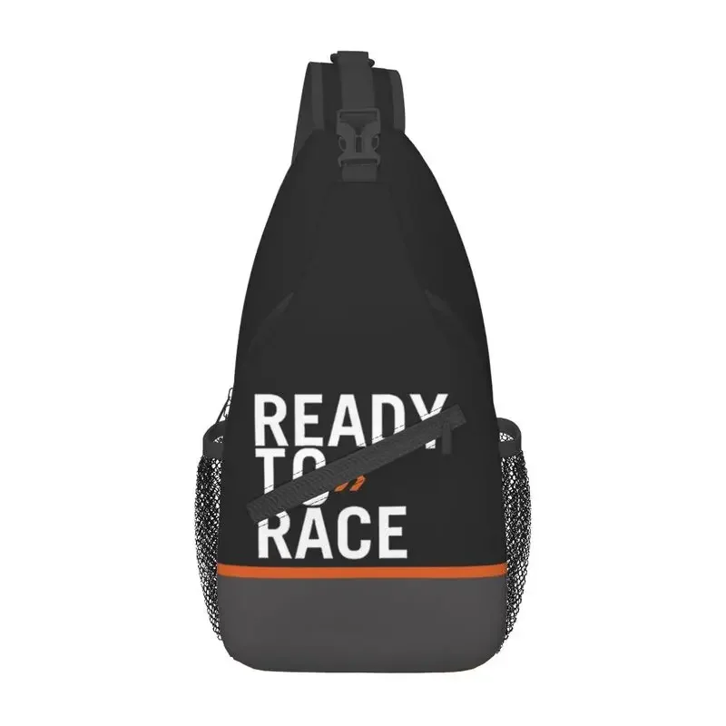 

Слинг-сумка Ready To Race для езды на велосипеде, кемпинга, мужской рюкзак для езды на мотоцикле, кросс-боди, нагрудный рюкзак через плечо, рюкзак на плечо