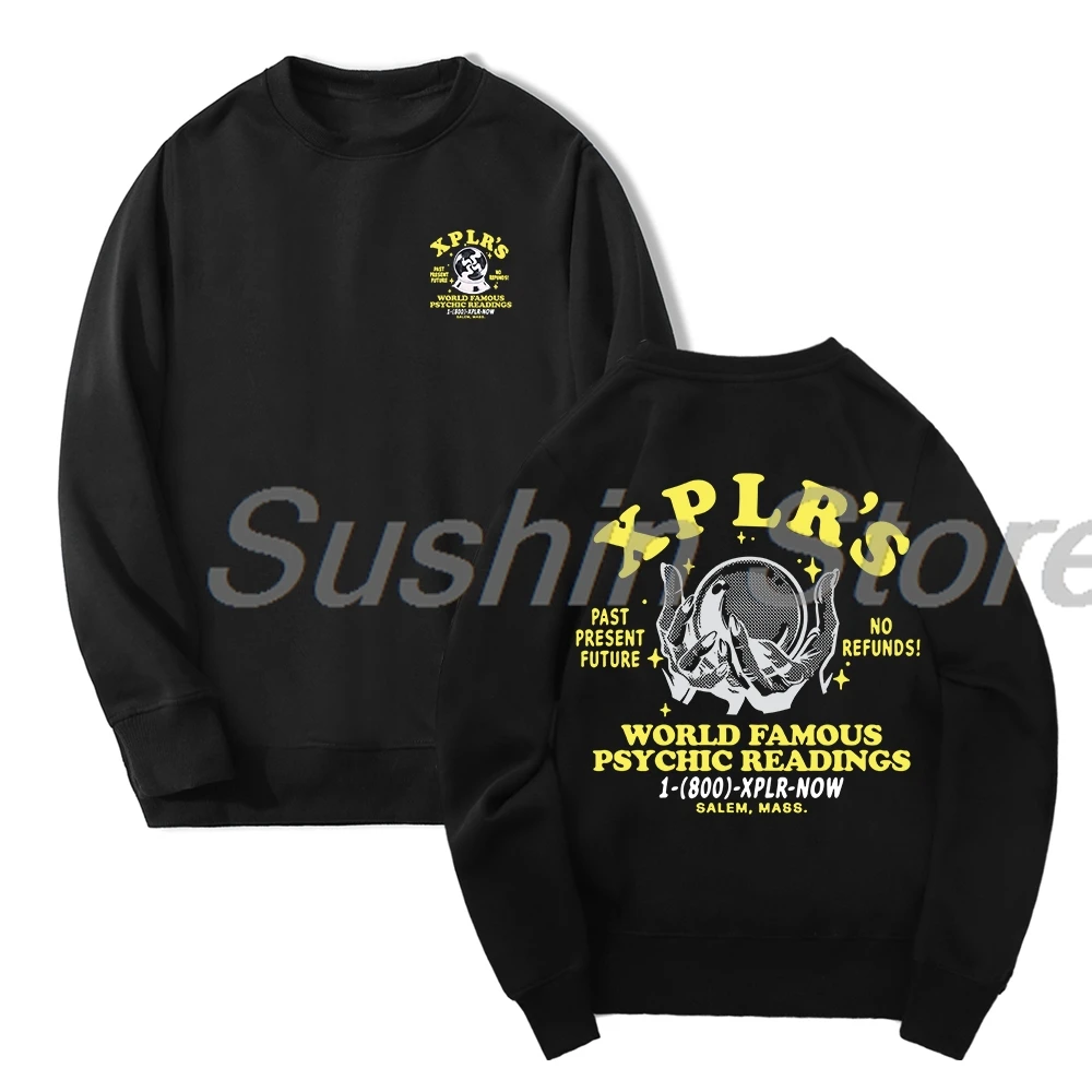 

Sam and Colby XPLR World Famous Sweatshirt 2024 New Logo Crewneck Long Sleeve Streetwear Women Men Fashion Clothes