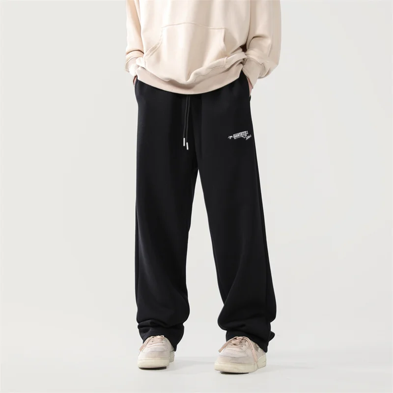 Embroidered Casual Pants Men Oversized Sweatpants Fashion Sports Pants Men Streetwear Loose Straight Pants Mens Joggers Trousers
Embroidered Casual Pants Men Oversized Sweatpants Fashion Sports Pants Men Streetwear Loose Straight Pants Mens Joggers Trousers