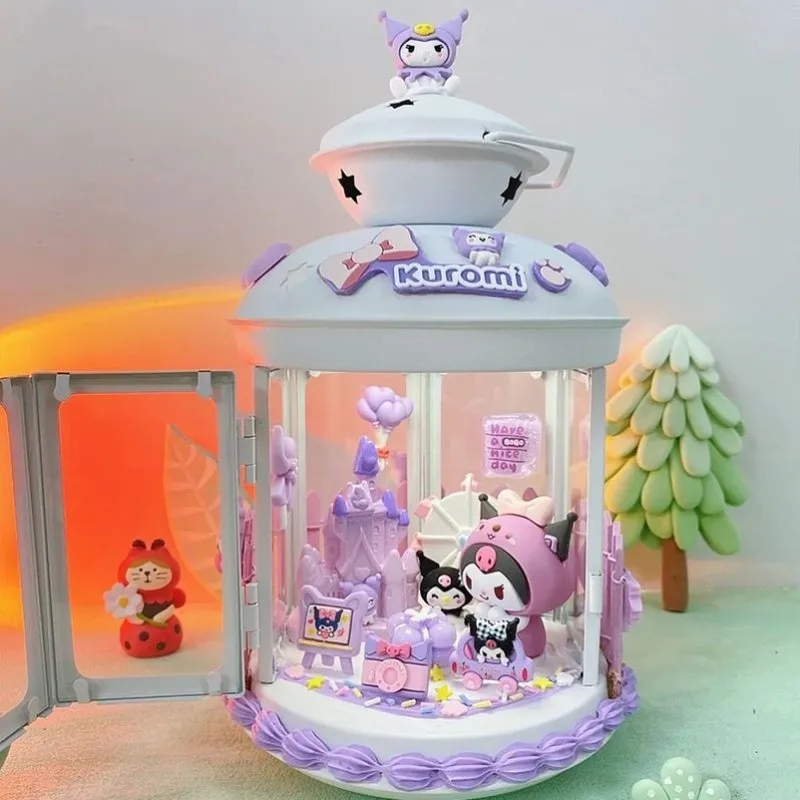 Sanrio Kawaii My Melody Kuromi Cinnamonroll DIY Halloween Candelabra 3D Night Light Decoration Anime Mo'xi Toys Birthday Gift
Sanrio Kawaii My Melody Kuromi Cinnamonroll DIY Halloween Candelabra 3D Night Light Decoration Anime Mo'xi Toys Birthday Gift