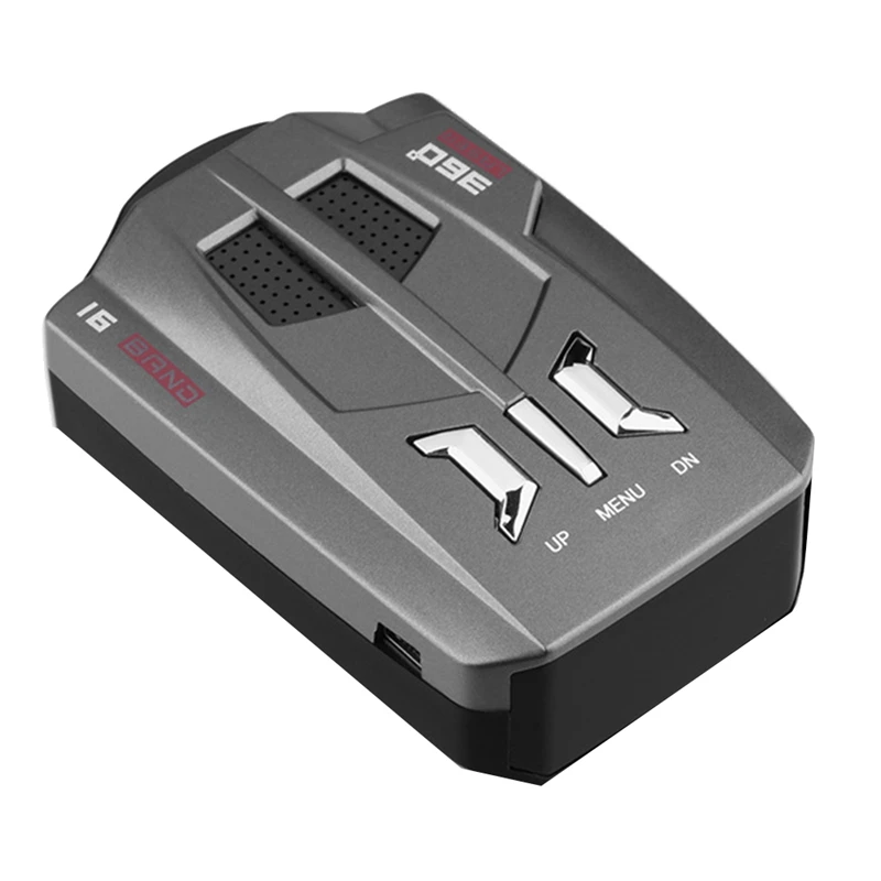 

V9 Radar Detector For Cars Automatic 360 Degree City/Highway Mode Voice Prompt Driving Aids For Cars Easy Install Easy To Use