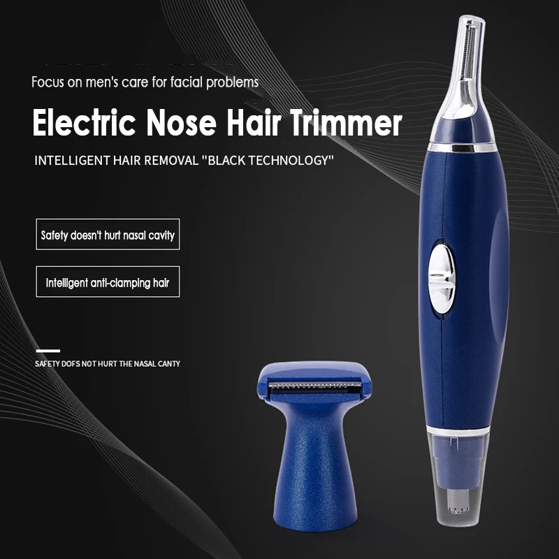 Electric Men's Nose Hair Trimmer Does Not Hurt The Nose Multi-function Electric Shaving Shaver Razor Hair Removal Device
Electric Men's Nose Hair Trimmer Does Not Hurt The Nose Multi-function Electric Shaving Shaver Razor Hair Removal Device
