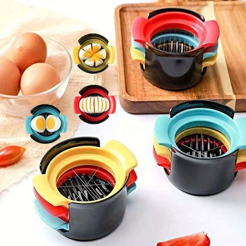 1cps Three in One Stainless Steel Chicken and Duck Egg Slices Multi Functional Household Egg Slicer Divider Kitchen Accessories
1cps Three in One Stainless Steel Chicken and Duck Egg Slices Multi Functional Household Egg Slicer Divider Kitchen Accessories