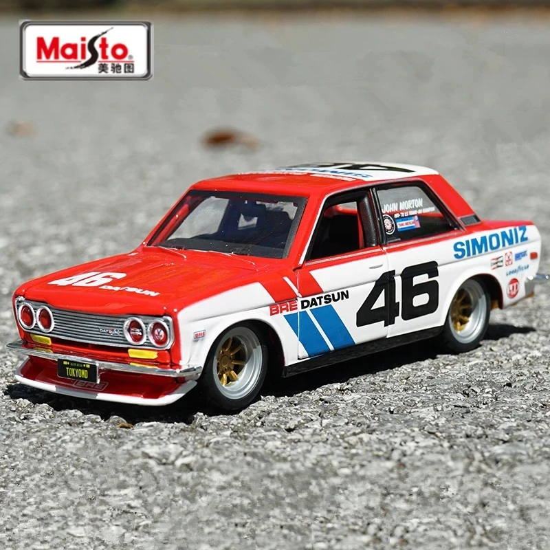 Maisto 1:24 1971 BRE Datsun 510 Alloy Car Model Diecast Metal Toy Sports Car Model Simulation Collection Gifts Toys for Boys
Maisto 1:24 1971 BRE Datsun 510 Alloy Car Model Diecast Metal Toy Sports Car Model Simulation Collection Gifts Toys for Boys