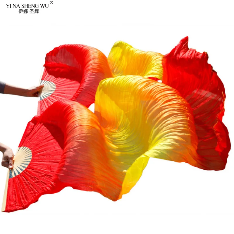 100% Real Silk Fan Belly Dance Performance Props Handmade High-quality Imitation/silk Fan Dance Fan Multi-color Gradient 1 Pair
100% Real Silk Fan Belly Dance Performance Props Handmade High-quality Imitation/silk Fan Dance Fan Multi-color Gradient 1 Pair