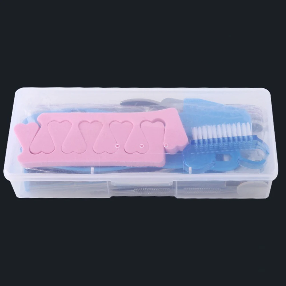 Nail Tool Box Nails Storage Box Storage Box Organizer Container 18.8*7*3cm Blue Pink Plastic Case Nail Salon Storage Box
Nail Tool Box Nails Storage Box Storage Box Organizer Container 18.8*7*3cm Blue Pink Plastic Case Nail Salon Storage Box