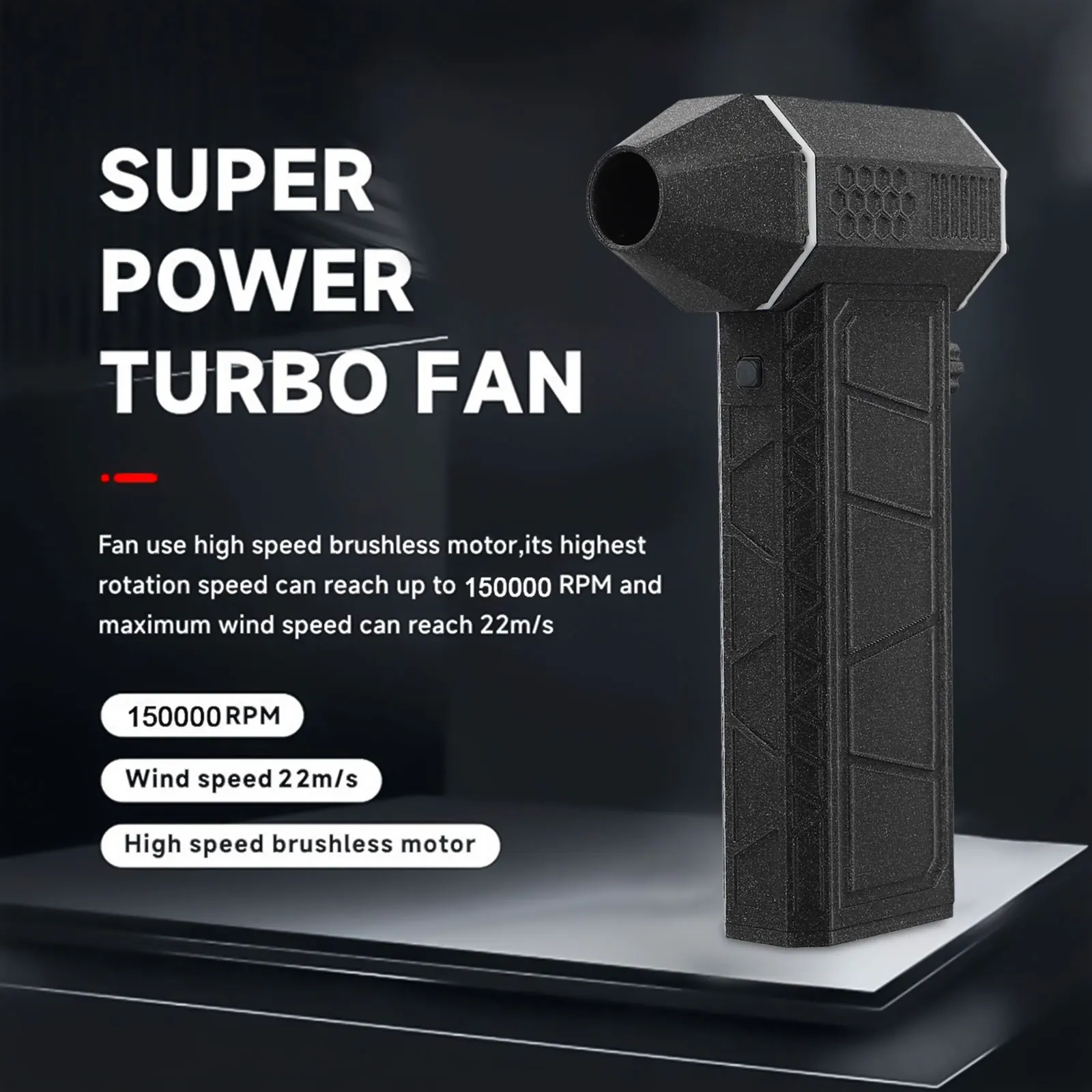1pcs Mini Jiet Blower 150000 RPM Speed Electric Jet Fan Super Jet Fan Blower Violent Turbofan 4000mAh Replacement Part
1pcs Mini Jiet Blower 150000 RPM Speed Electric Jet Fan Super Jet Fan Blower Violent Turbofan 4000mAh Replacement Part