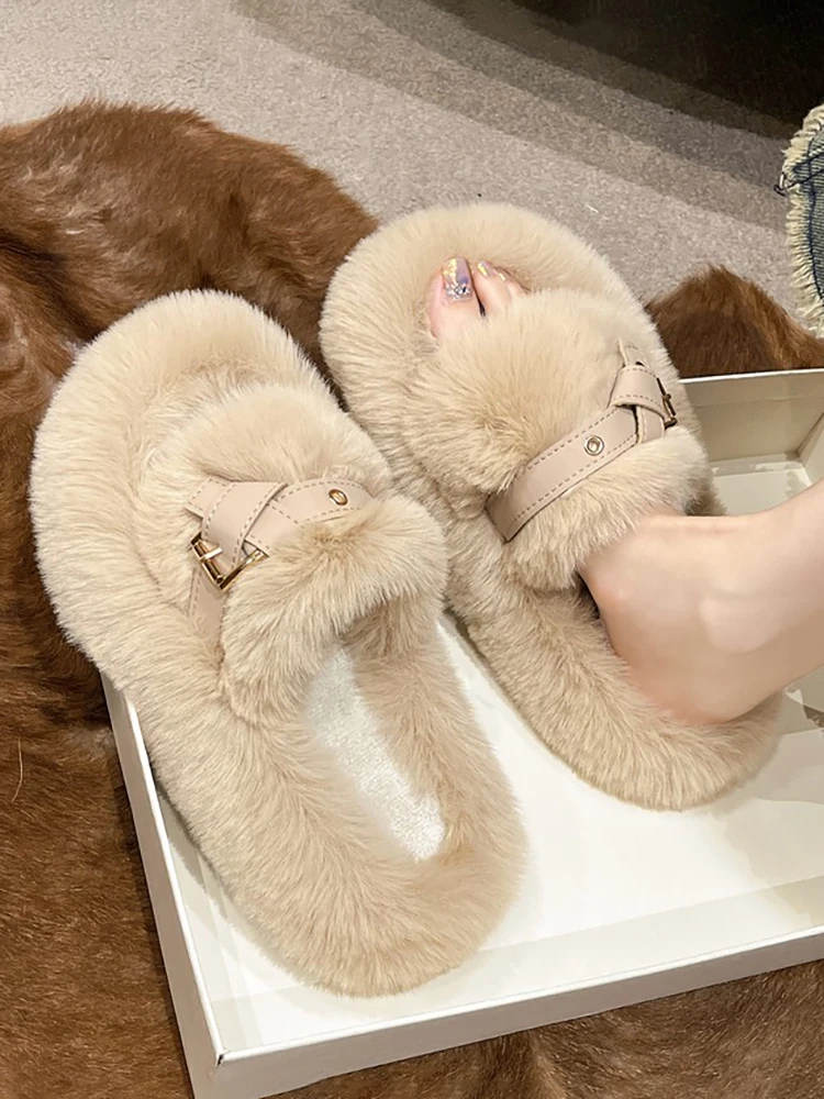 Female Shoes Plush Slippers For Adults Low Luxury Slides Flock 2023 Fur Massage Flat Soft Designer Autumn Rubber Rome Casual Fab
Female Shoes Plush Slippers For Adults Low Luxury Slides Flock 2023 Fur Massage Flat Soft Designer Autumn Rubber Rome Casual Fab