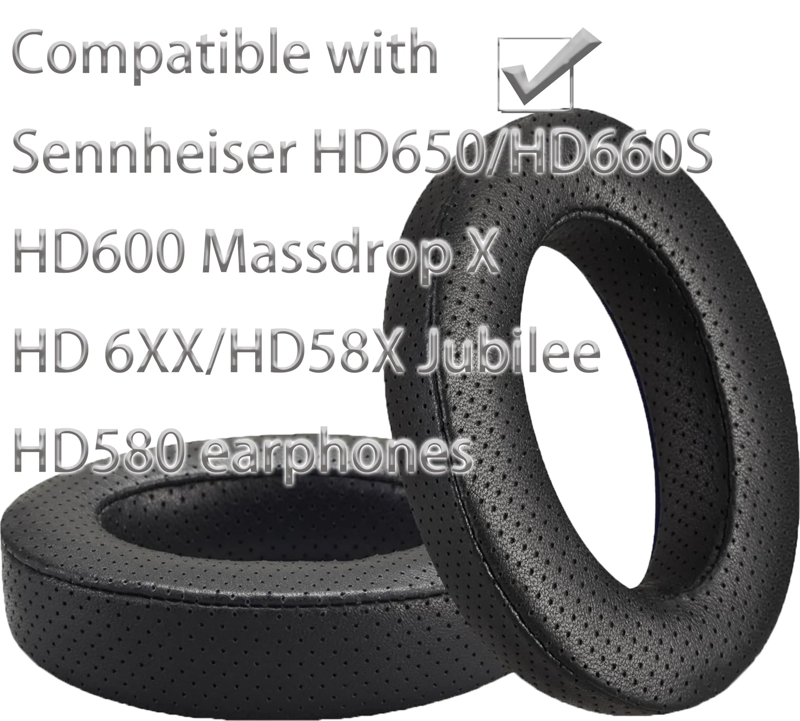 Upgrade Sheepskin Replacement Ear Pads Compatible with Sennheiser HD600, HD650 HD660S HD545 Headphones (Lambskin Perforated) Upgrade Sheepskin Replacement Ear Pads Compatible with Sennheiser HD600, HD650 HD660S HD545 Headphones (Lambskin Perforated)