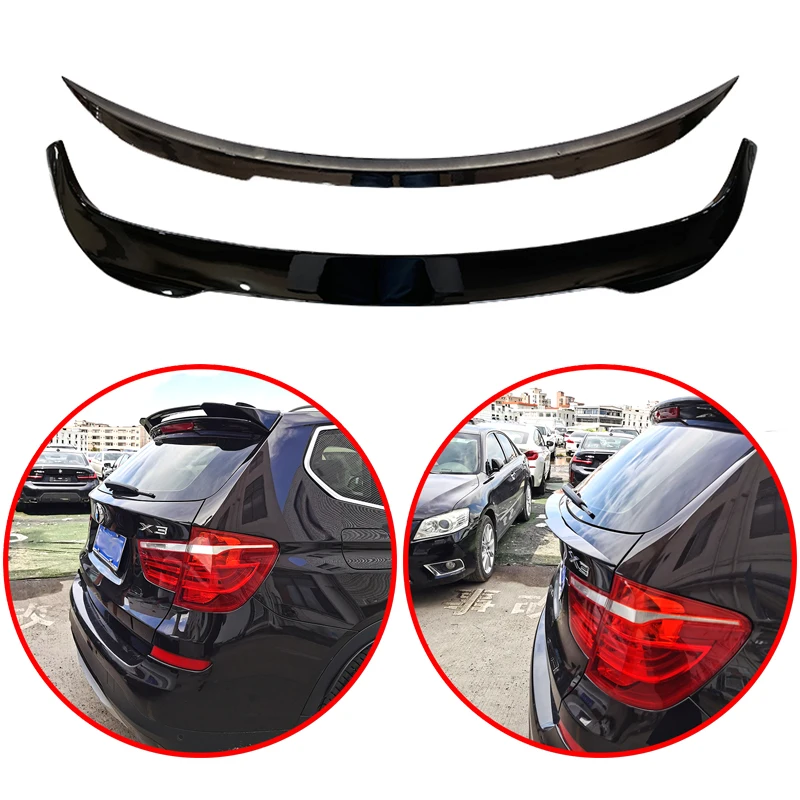 High Quality ABS Car Rear Wing Roof & Middle Spoiler Glossy Black Body Kit For BMW X3 F25 2011-2017
High Quality ABS Car Rear Wing Roof & Middle Spoiler Glossy Black Body Kit For BMW X3 F25 2011-2017