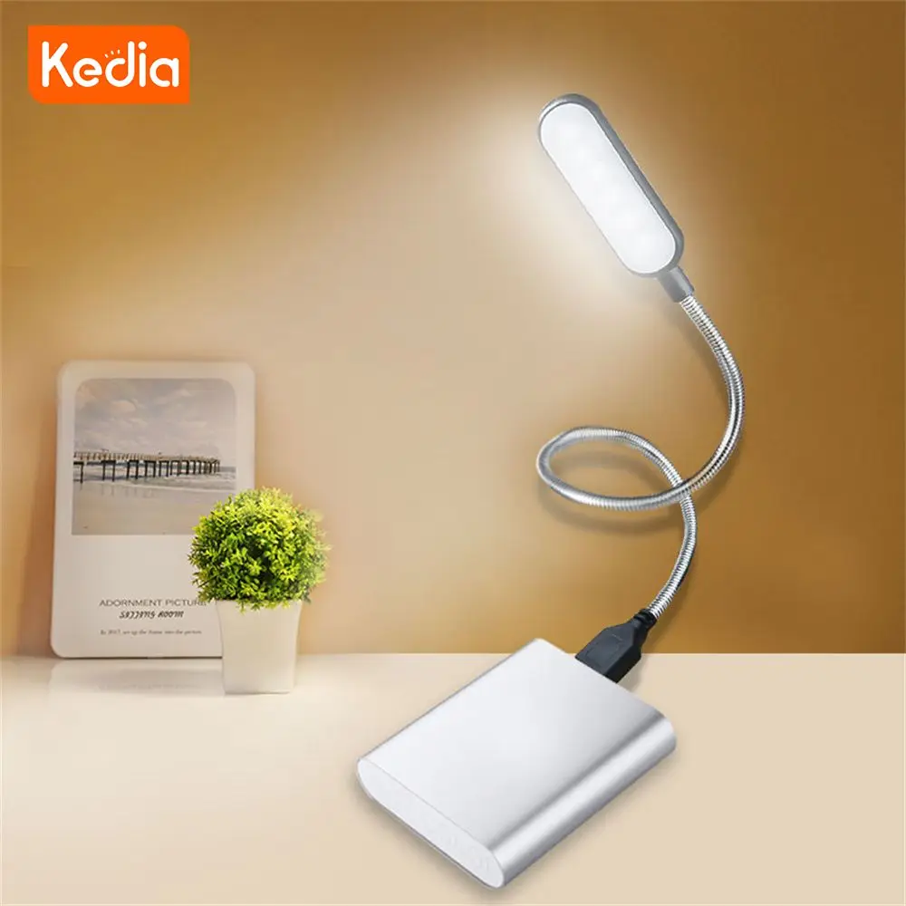 Портативная USB-лампа для чтения, компактная Гибкая Светодиодная лампа с 6 светодиодами для портативного зарядного устройства, ноутбука, компьютера
Портативная USB-лампа для чтения, компактная Гибкая Светодиодная лампа с 6 светодиодами для портативного зарядного устройства, ноутбука, компьютера