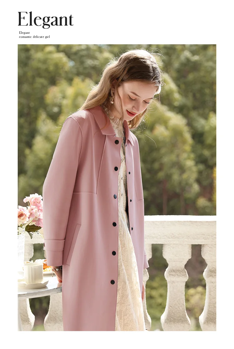 I BELIEVE YOU British Trench Coat Women Mid-length 2023 Autumn New High-grade Gentle Retro Turn-down Collar Jackets 2234185356 I BELIEVE YOU British Trench Coat Women Mid-length 2023 Autumn New High-grade Gentle Retro Turn-down Collar Jackets 2234185356