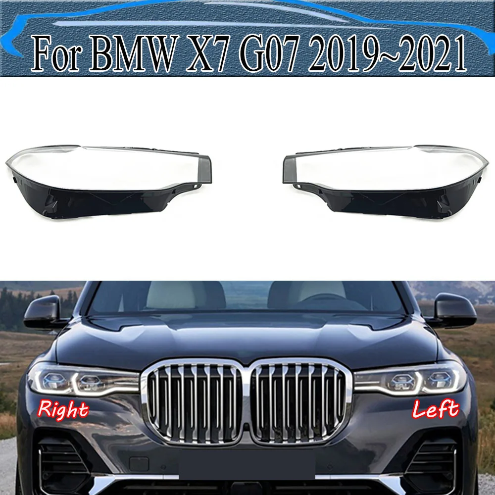 For BMW X7 G07 2019~2021 Front Headlamps Cover Transparent Lampshade Shell Lens Plexiglass Replace Original Lampshade
For BMW X7 G07 2019~2021 Front Headlamps Cover Transparent Lampshade Shell Lens Plexiglass Replace Original Lampshade