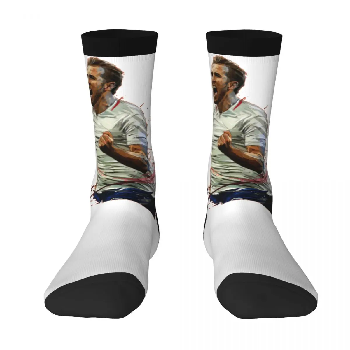 

England Harryss And Kaness 1 Color contrast socks Field pack Compression Socks Graphic Funny Graphic Football Team Stocking
