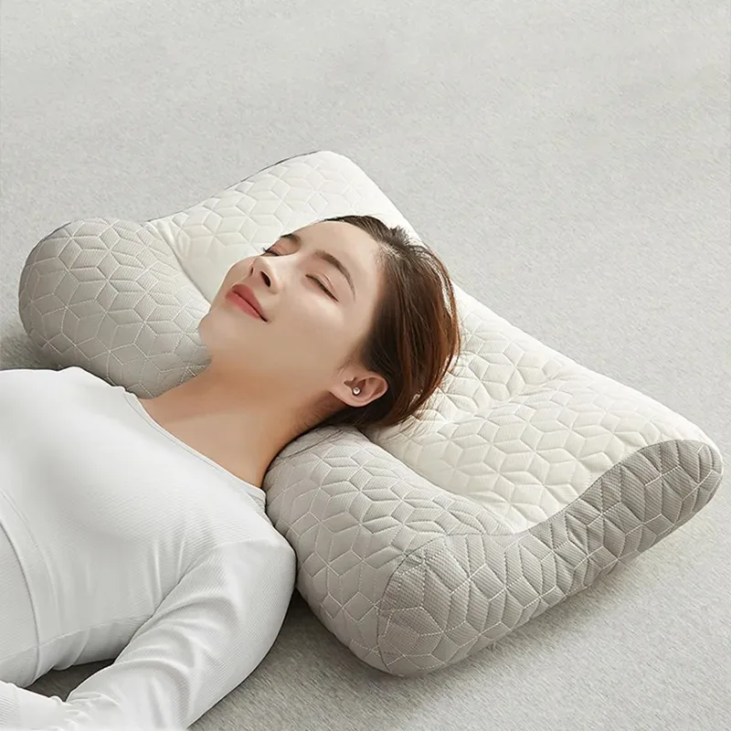 

Super Ergonomic Pillow Orthopedic All Sleeping Positions Cervical Contour Pillow Neck pillow for neck and shoulder pain Relief