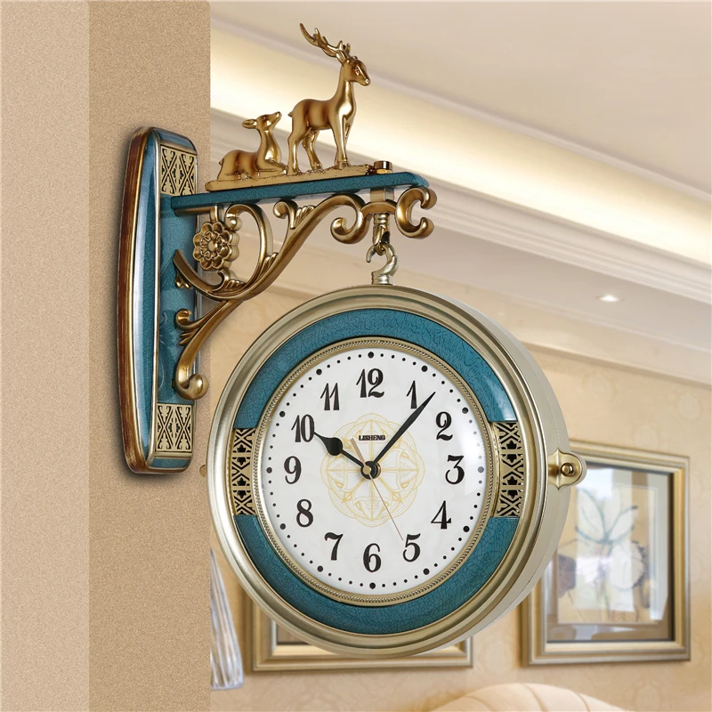 

Hanging Wall Clocks Living Room Modern Design Luxury Large Wall Clock Silent Stylish Digital Horloge Murale Home Decor