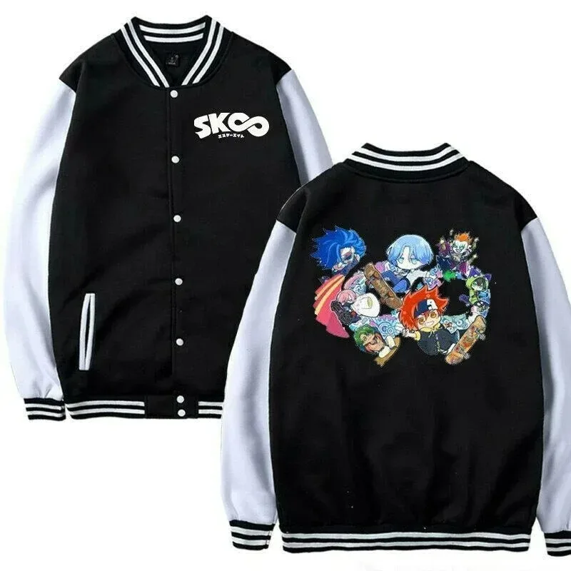 2023 Hot Anime SK8 The Infinity Baseball Uniforms Jacket Langa Hasegawa MIYA Sweater Graphic Jackets Coats Tops
2023 Hot Anime SK8 The Infinity Baseball Uniforms Jacket Langa Hasegawa MIYA Sweater Graphic Jackets Coats Tops