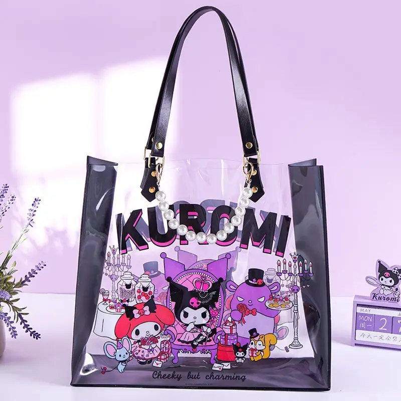 Sanrio Kuromi милый подарок Y2K ручная сумка с бисером и жемчугом Ручная мультяшная сумка Прозрачная ручная сумка для подростков студентов сумка через плечо
Sanrio Kuromi милый подарок Y2K ручная сумка с бисером и жемчугом Ручная мультяшная сумка Прозрачная ручная сумка для подростков студентов сумка через плечо