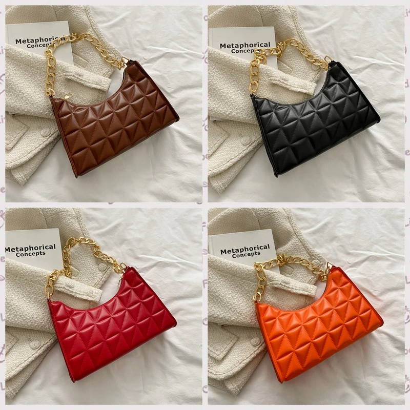 New Stylish Quality Leather Diamond Underarm Bag Mini Square Handbags Candy Color Sweet Causal Tote Bags for Women Girls
New Stylish Quality Leather Diamond Underarm Bag Mini Square Handbags Candy Color Sweet Causal Tote Bags for Women Girls