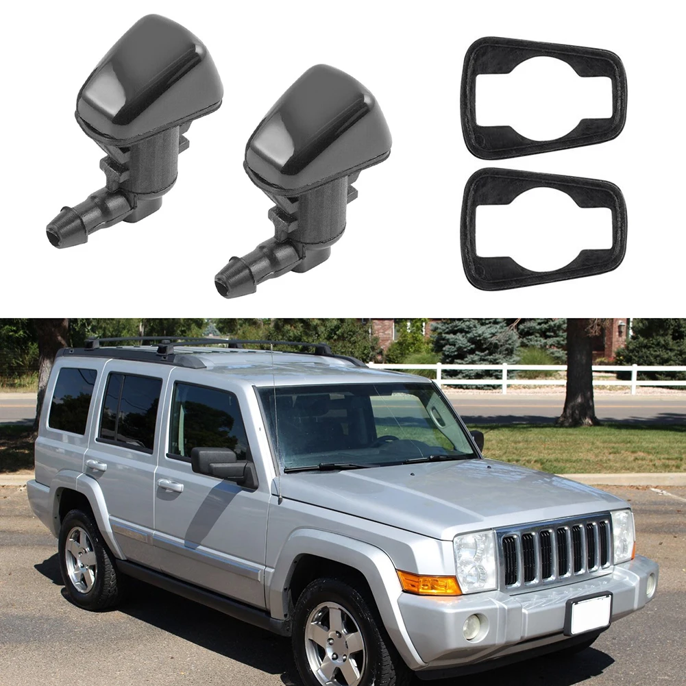 A Pair Front Windshield Washer Nozzle Wiper For Jeep For Commander 2006-2010 /04806312AA Vehicle Front Windshield Washer
A Pair Front Windshield Washer Nozzle Wiper For Jeep For Commander 2006-2010 /04806312AA Vehicle Front Windshield Washer