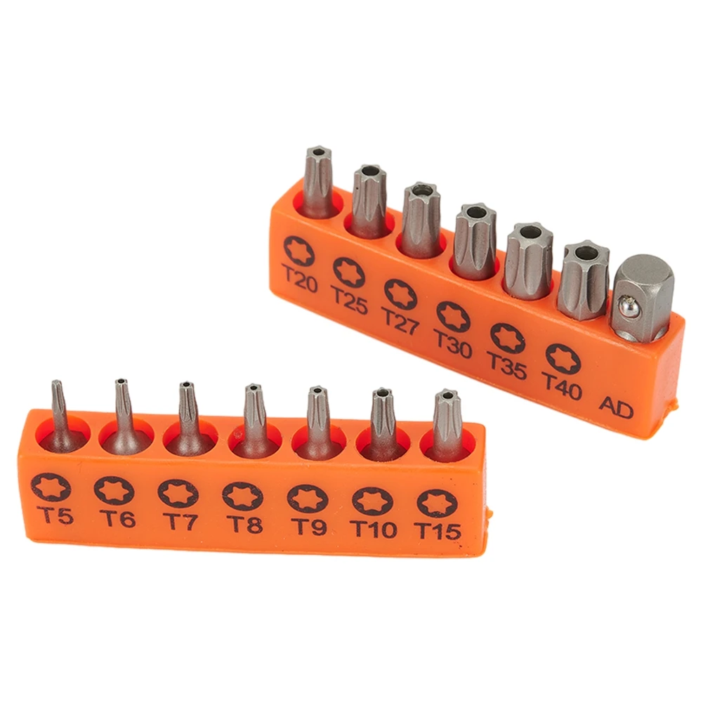 14pcs/Set 25mm Alloy-Steel Torx Screwdriver Bit With-Hole T5-T40 1/4Inch Hex Shank Electric Screw Driver Star Bits Set Part Tool
14pcs/Set 25mm Alloy-Steel Torx Screwdriver Bit With-Hole T5-T40 1/4Inch Hex Shank Electric Screw Driver Star Bits Set Part Tool