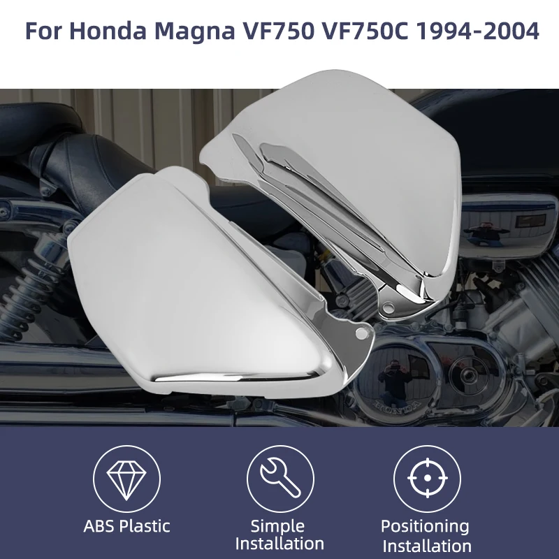 VF750 Left&Right Motorcycle Chrome Battery Covers Side Faring Panel Guards For Honda Magna VF750 VF750C 1994-2004 
VF750 Left&Right Motorcycle Chrome Battery Covers Side Faring Panel Guards For Honda Magna VF750 VF750C 1994-2004