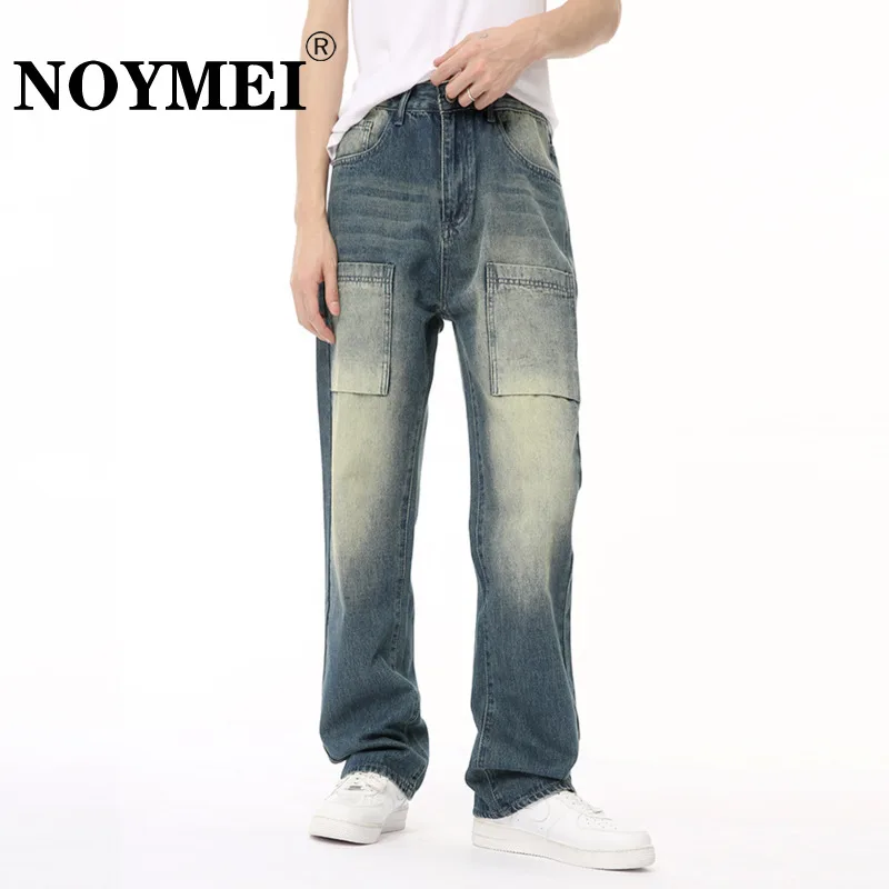 Модные уличные мужские свободные джинсы NOYMEI, летние новые повседневные брюки контрастных цветов с высокой талией и карманами, WA5463
Модные уличные мужские свободные джинсы NOYMEI, летние новые повседневные брюки контрастных цветов с высокой талией и карманами, WA5463