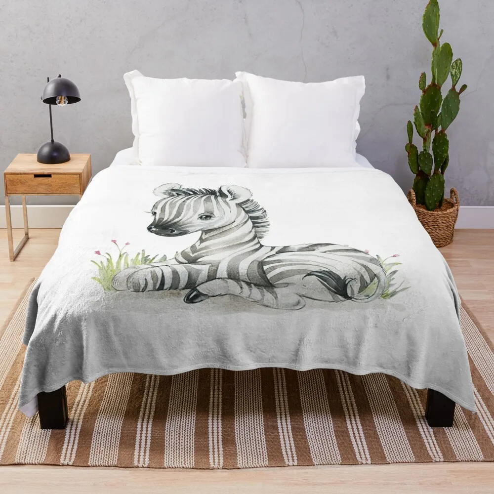 Cute Zebra Flannel Throw Blanket Black and White Stripe Pattern Wild Animals Blanket for Bed Sofa Couch Lightweight Super Soft
Cute Zebra Flannel Throw Blanket Black and White Stripe Pattern Wild Animals Blanket for Bed Sofa Couch Lightweight Super Soft