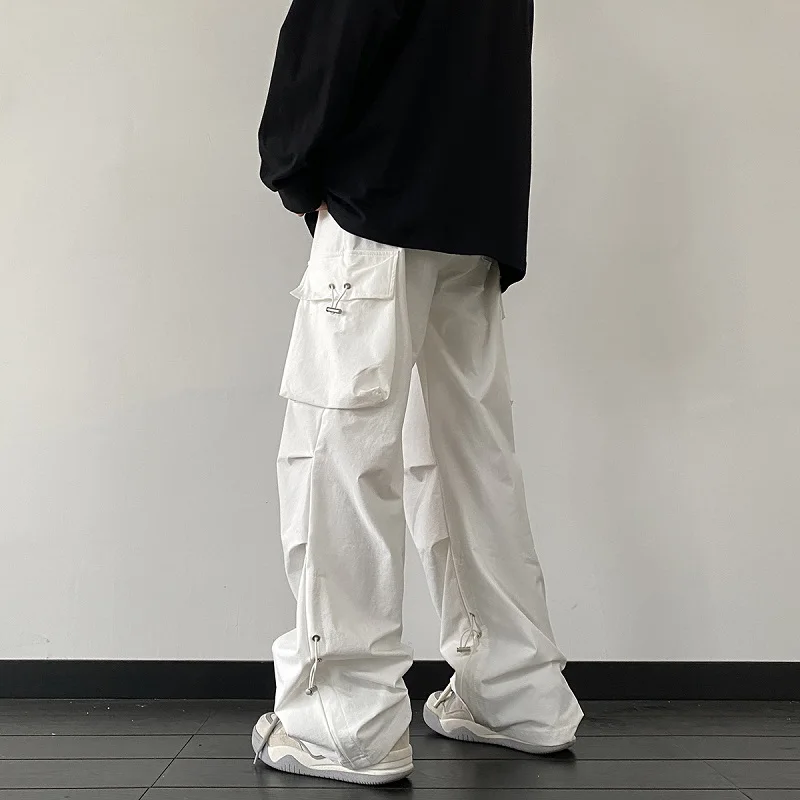 2024 Male Spring Summer Trousers Cotton Cargo Solid Color Pants Casual Sports Elastic Waist Long Harajuku Pockets Pants A08
2024 Male Spring Summer Trousers Cotton Cargo Solid Color Pants Casual Sports Elastic Waist Long Harajuku Pockets Pants A08